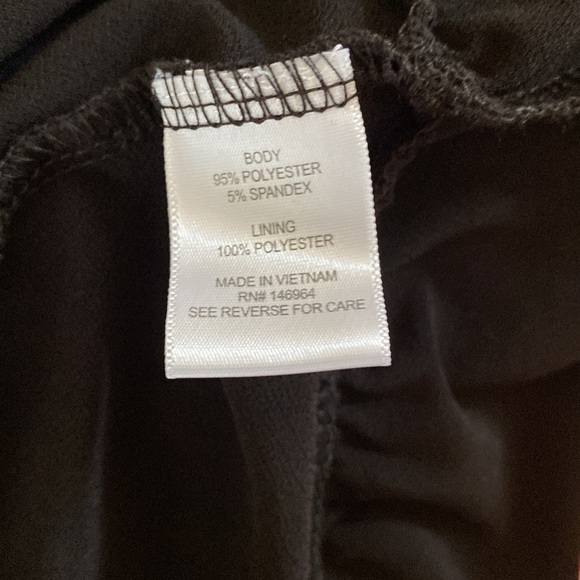 Black wrap dress - Picture 4 of 5